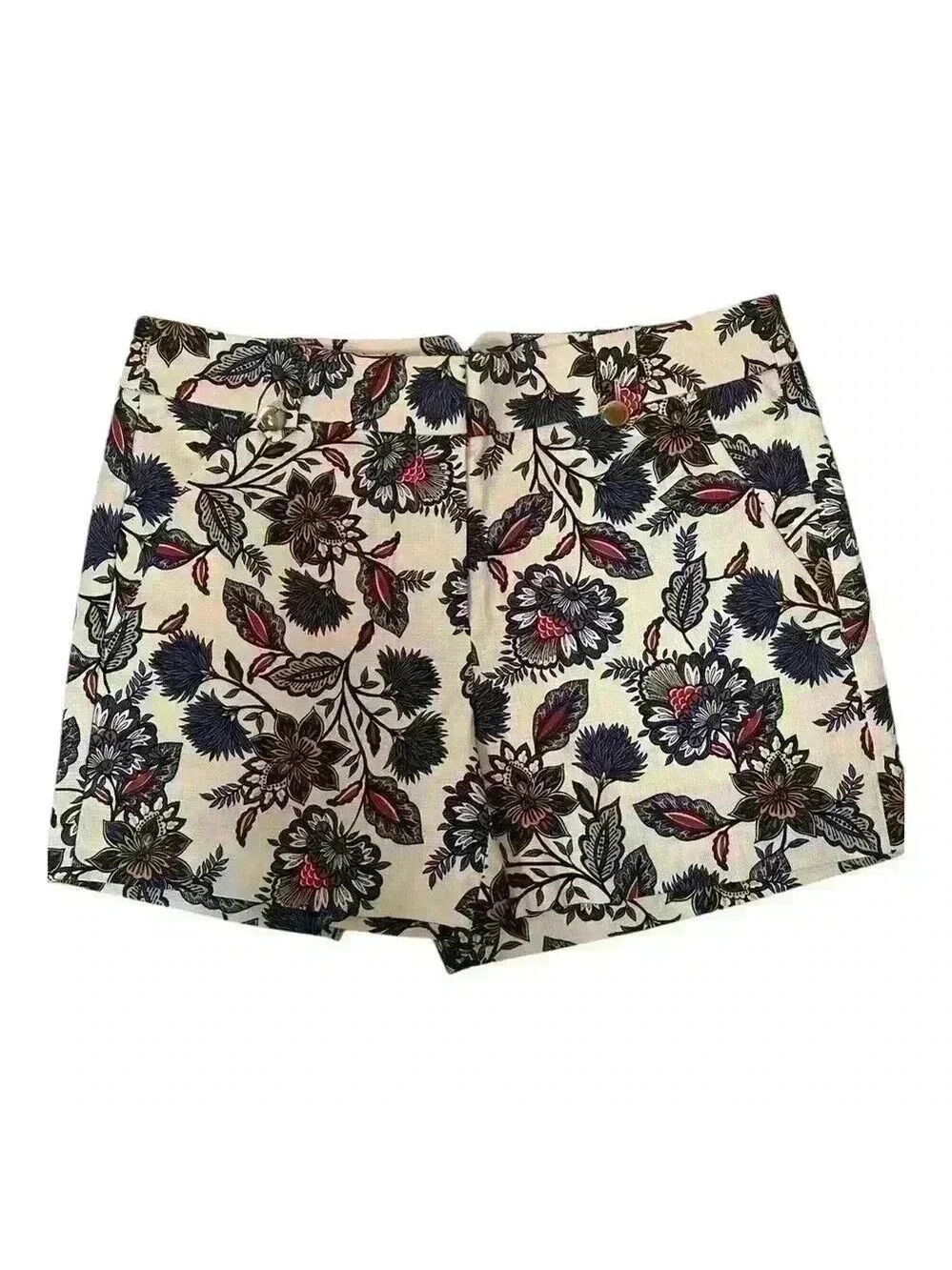 Loft Floral Shorts New with Tags Size 2. Please See Measurements before purchase
